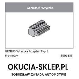 Adapter do zasuwnicy Genius...