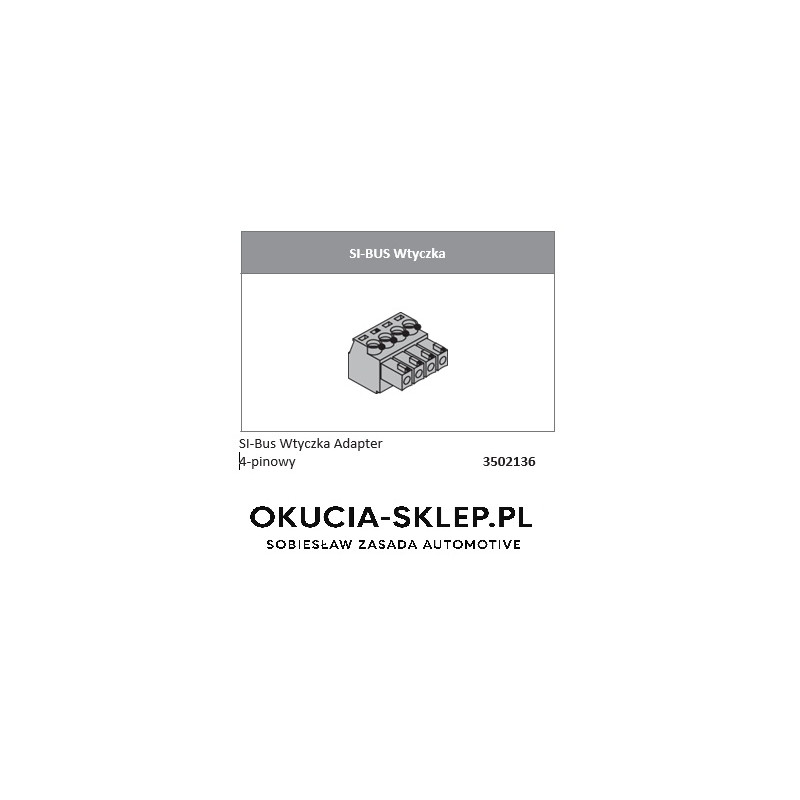 Adapter do zasuwnicy Genius - 3502136