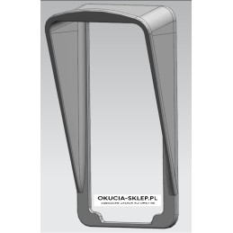 Osłona panelu dotykowego - 498-8660 S1 RAL7037-3529048