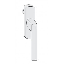 Klamka Siegenia SI-line LM surowa do okna aluminiowego - 875407 253083