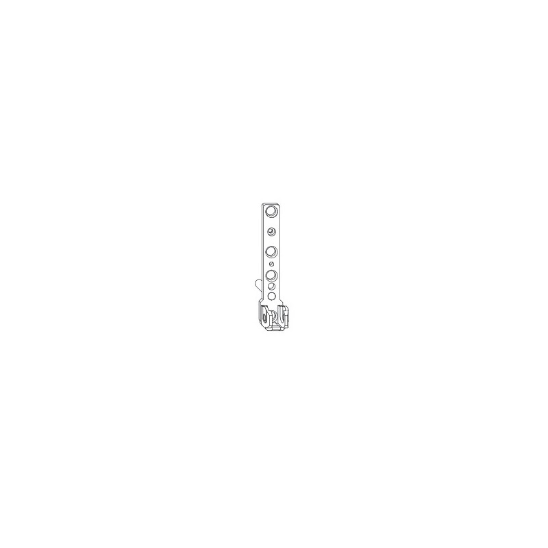 Zawias dolny ramy Siegenia Favorit Ø6x3/24 do PCV i ALU - 280607 - 704592