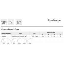 Hamulec cierny Siegenia Gr.190/126 - ID 704110 - 279939