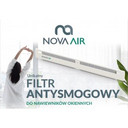 Filtr antysmogowy NOVA AIR Brookvent do nawiewników