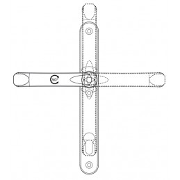 Klamko-gałka Wala H2/G1/S3